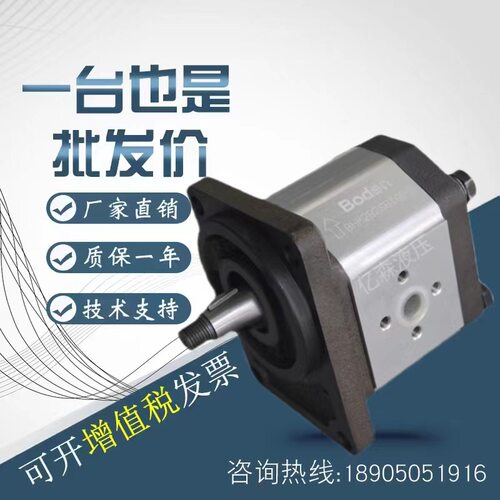 博顿Boden齿轮泵BKP0.5B/1Q0/1B0油泵BAP1B0/1A0/BHP/BDP/BHM系列