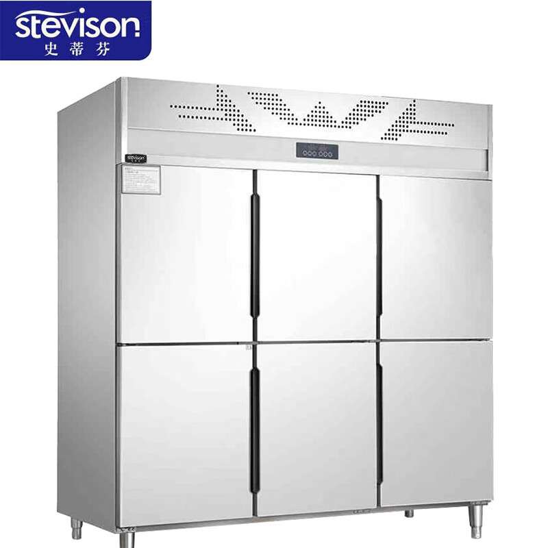 史蒂芬Stevison SDF-BC1.6L6 六门直冷冷藏高身冷柜(标准款)全