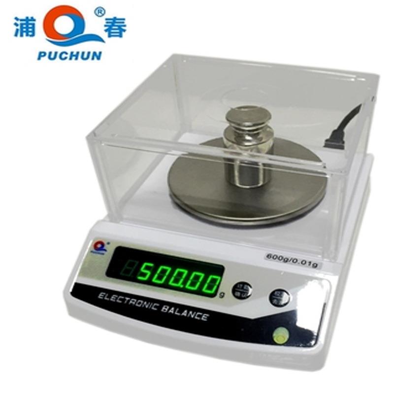 浦春JE系列普及型电子天平0.1g/0.01g实验室分析仪器精度电子秤