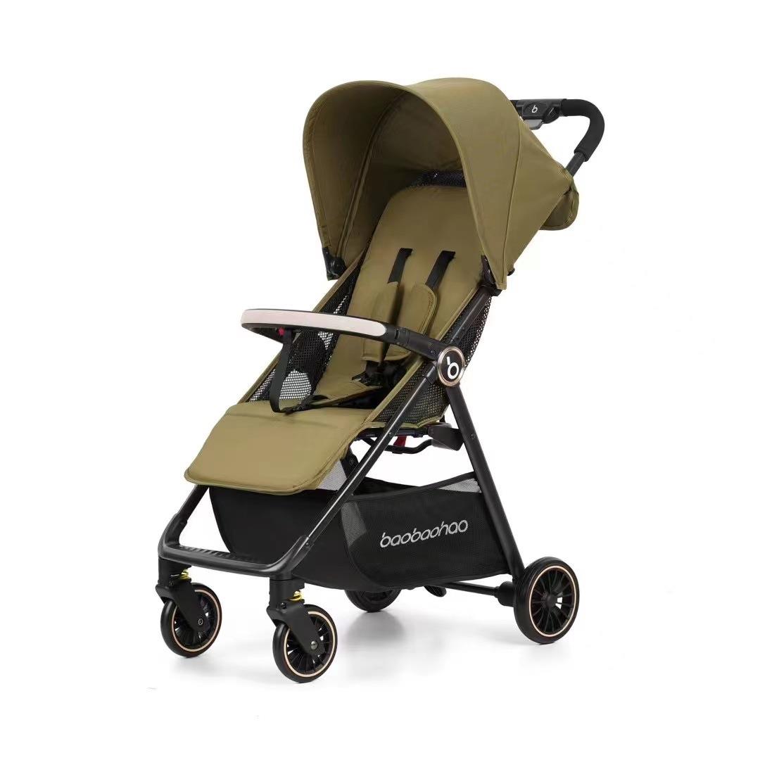 宝宝好A2口袋车可坐可躺轻便一键折叠婴儿手推车遛娃车旅行车童车