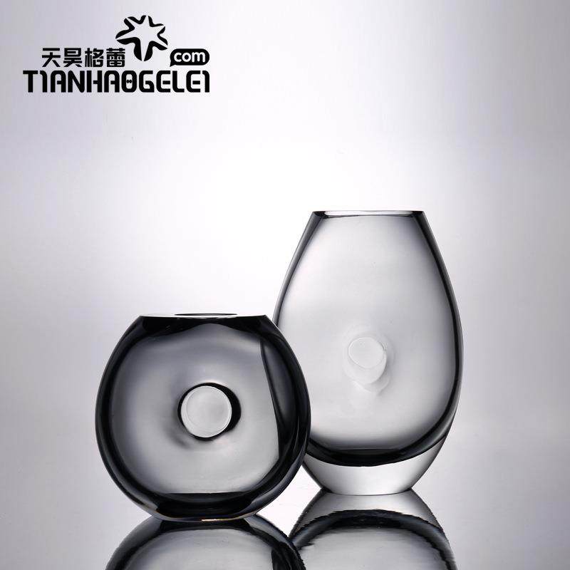 天昊格蕾手工现代简约高端玻璃花瓶样板房客厅餐厅卧室设计款摆件,机械设备,其他机械设备,淘宝优惠券,粉丝福利购,淘宝优惠卷