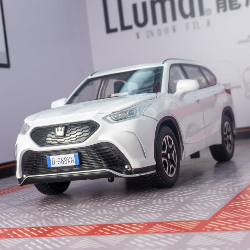 嘉业VB32853仿真SUV越野车合金汽车模型摆件声光六开门儿童玩具车