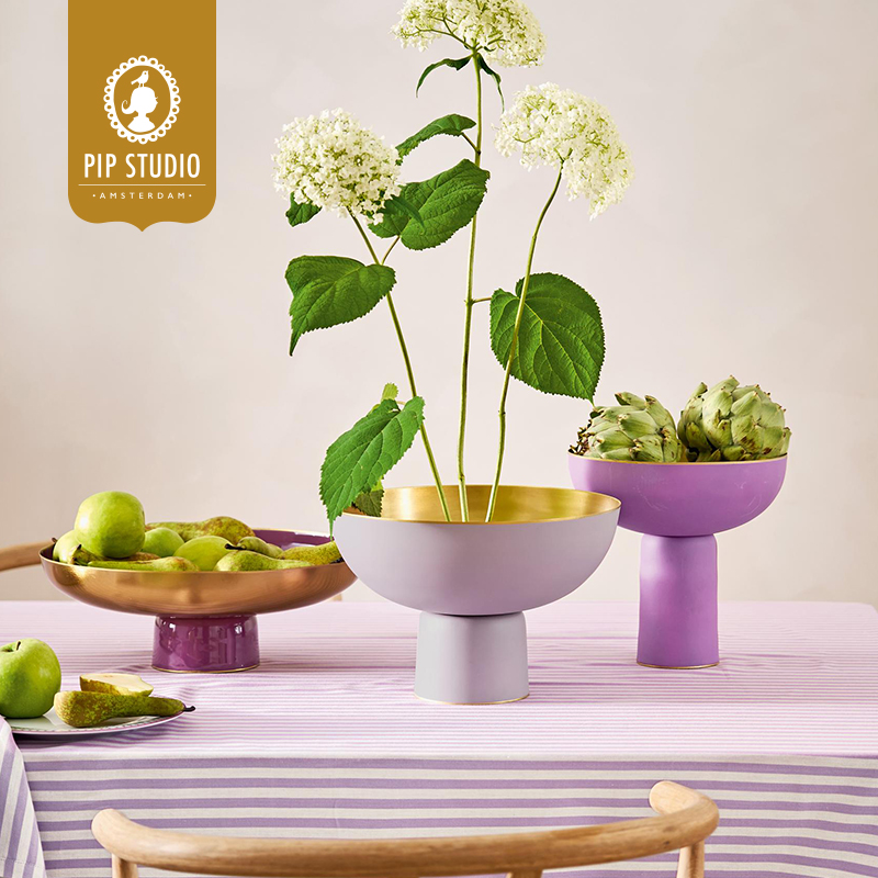 PipStudio珐琅金属托盘家用