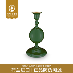 Studio森林小鸟系列金属烛台摆件复古官方正品 Pip 荷兰进口