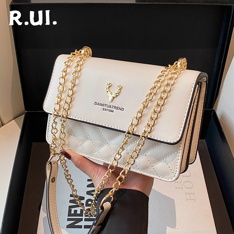 高级感休闲链条包菱格链条小方包女2026新款轻奢单肩斜挎包百搭