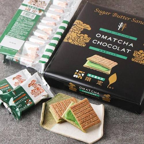 日本进口sugar butter tree糖黄油树开心果奶油夹心饼干提拉米苏