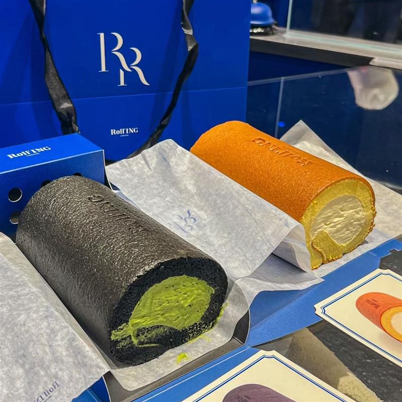 北京首店the Roll ING瑞士卷rolling芝士卷抹茶卷代买顺丰冷发
