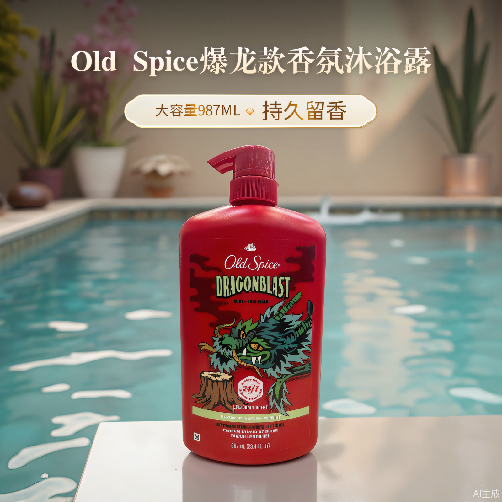 OldSpice欧仕派老香料新品爆龙款