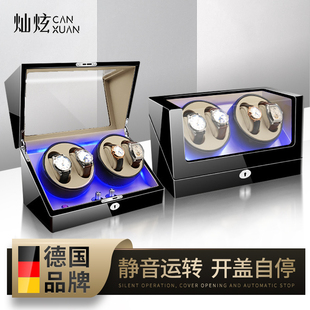 新自动摇表器上链表盒手表盒收纳盒家用机L械表转动放置器摇摆转