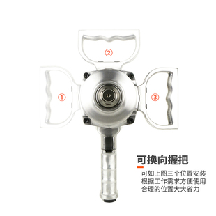 新Acetec阿斯j泰克AI2600中型风炮机二炮大扭力3/4气动扳手汽修工