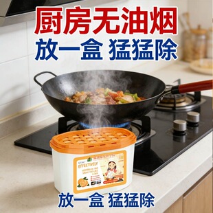 欧洲油烟自研神器吸附室内厨房除味全自动吸油油污清洁剂