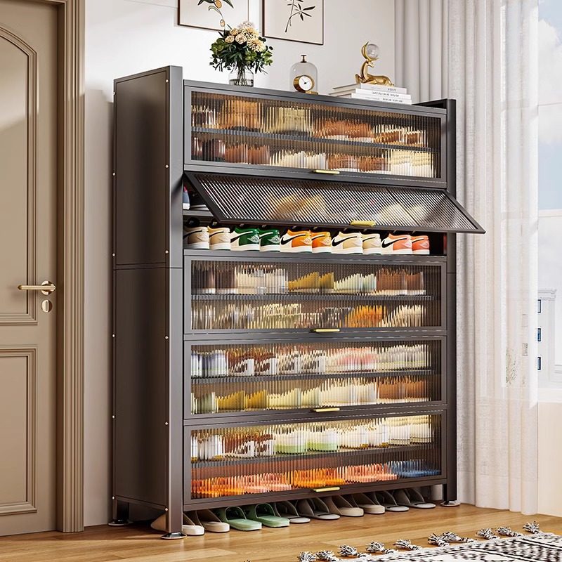 鞋柜一件起批大容量多层超大室内入户门鞋柜家用钢制防尘防潮鞋架,智能设备,其他智能配件,淘宝优惠券,粉丝福利购,淘宝优惠卷