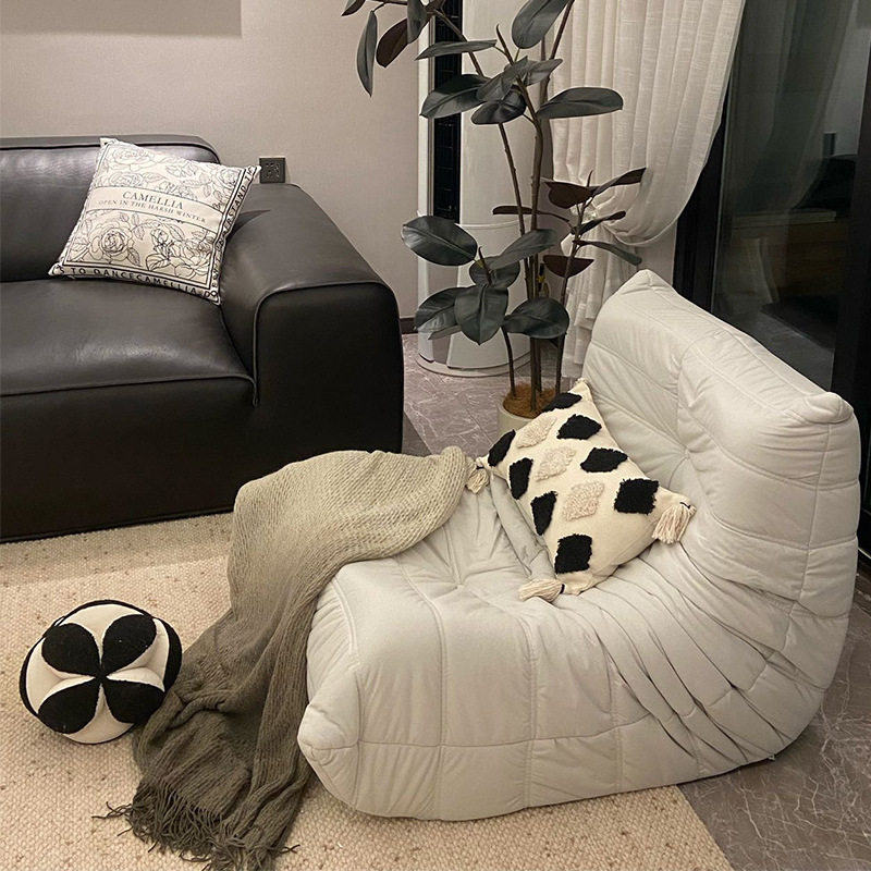 毛毛虫懒人沙发客厅可睡可躺阳台卧室单人沙发北欧网红休闲椅,住宅家具,懒人沙发,淘宝优惠券,粉丝福利购,淘宝优惠卷