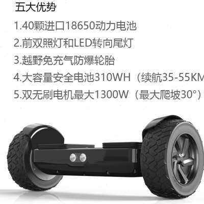 极速litbot小动智能体感两轮代B步车成人学生儿童双轮越野电动平
