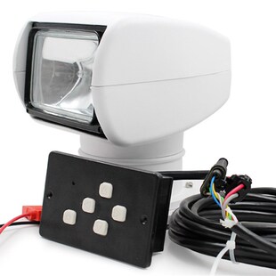 极速游艇遥控探照灯 快艇r遥控探照灯 船用防水探照灯 快艇大灯