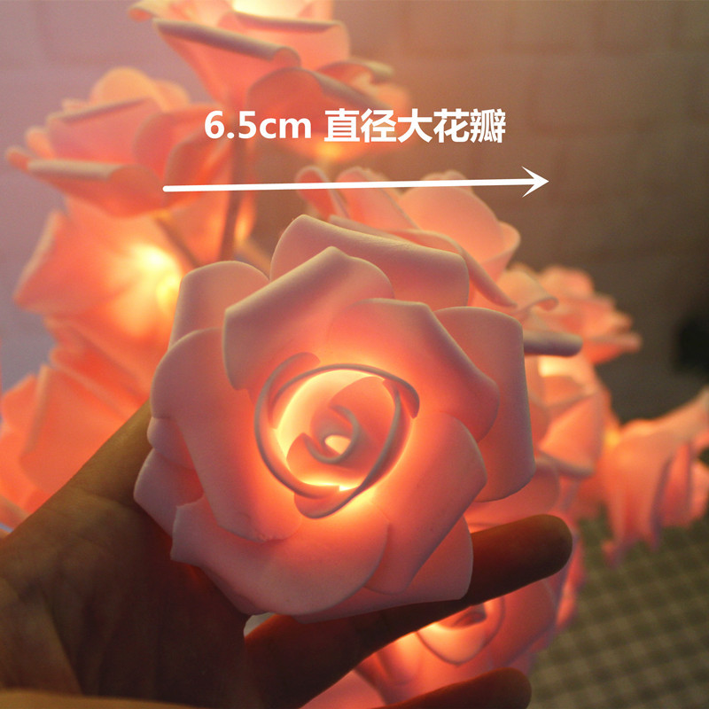 极速玫瑰花台灯小树m灯 情人节告白装饰 房间卧室布置创意 浪漫小