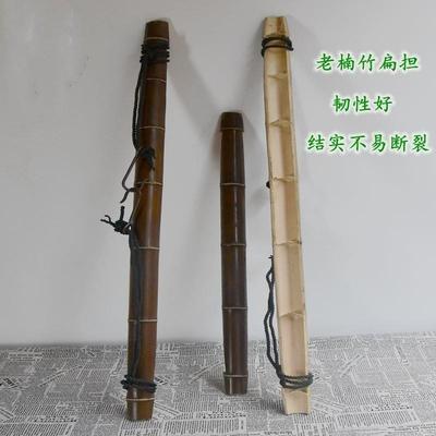 极速扁担挑水用钩担子箩筐实木纯手E工称重农村挑粪工具专用结婚