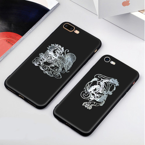 极速中国风招财貔貅 麒麟手机贴纸金属贴手M机壳背贴笔记本电脑装