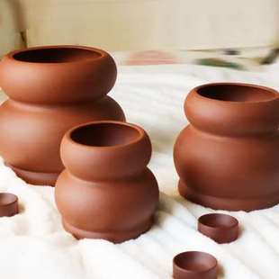 极速中号艾灸罐养生鲍菇灸u砭石火罐鳖甲灸脐灸罐温灸能量罐扶防