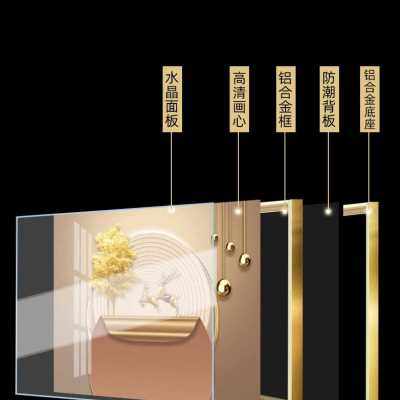 极速新现代简约抽象麋鹿轻奢电z表箱装饰画配电箱挂画遮挡盒电闸,居家布艺,床边毯,淘宝优惠券,粉丝福利购,淘宝优惠卷