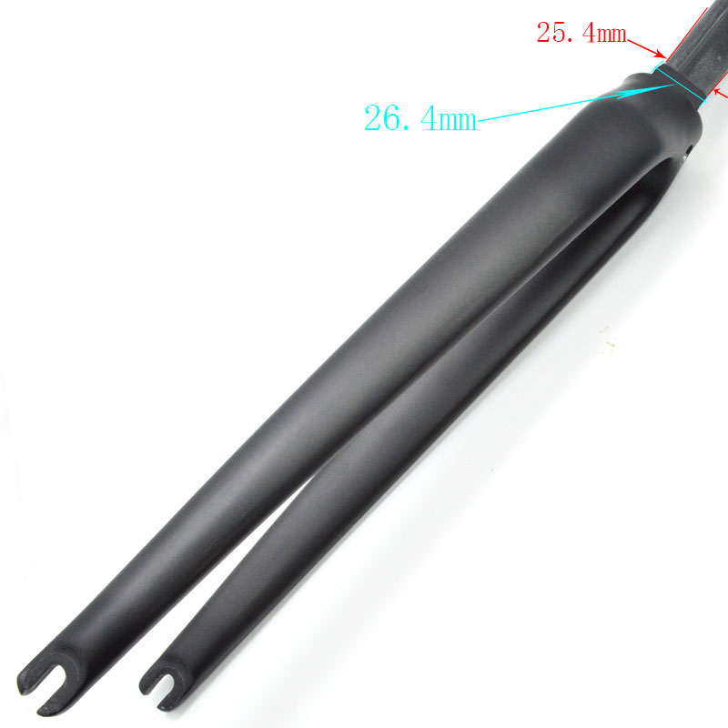 极速0硬避震C前叉单车叉25628碳纤维公路自行车Q配件全470或无管