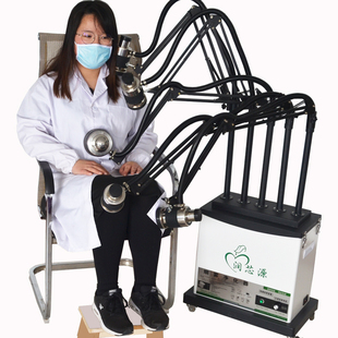 极速润芯源明火艾灸排烟机温灸工具无烟悬灸N温灸熏蒸仪器艾绒灸