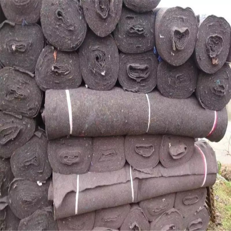 极速土工布不织布工程布家俱包装毯大棚保温毛Q毡黑心棉公路养护