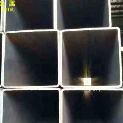新品厂销黑方f管钢材铁管冷热镀锌方管矩形管方钢架子管方通家俱