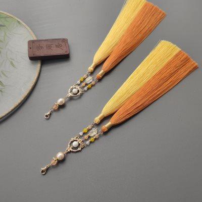 极速荷包b人造丝流苏香包穗子旗袍压襟汉服古风搭配饰扇子挂件落