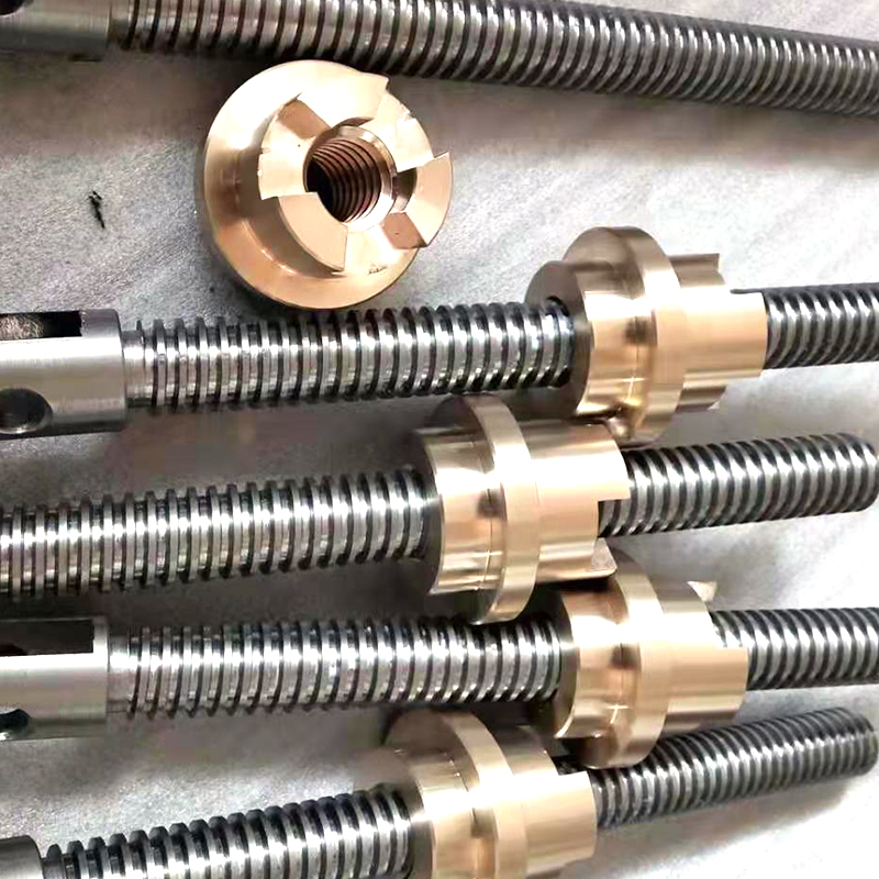 极速定做b丝杆非标定制梯形丝杆精密T型丝杠螺丝杆T形不锈钢正反