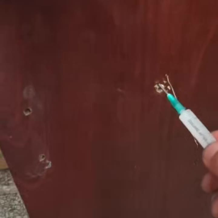 合页修复胶水小型注射式植筋胶家具板材合页铰链螺丝孔修复胶水