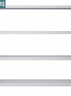 卉圳200*60*200cm中型货架仓储仓库E置物架200KG/层白色主架HZ119