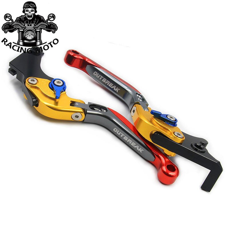 M3M6M5小猴子福喜鬼火电动摩托车碟刹可调刹车手U柄侧推杆牛角刹