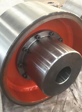 NGCLZ制动轮鼓o形齿联轴器500制动轮制动器齿轮联轴器