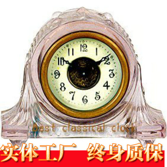 工艺钟表(套料钟表)s机械钟表台钟静音老式仿古董台钟闹钟