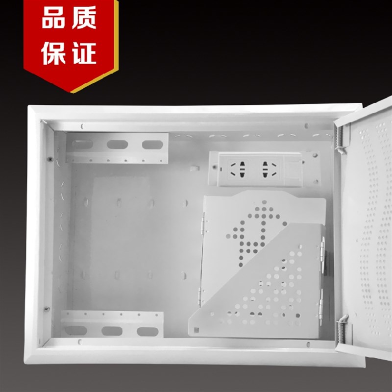 弱电箱 光纤箱 多媒体信息箱 光纤入户信息箱400*300*120 家用