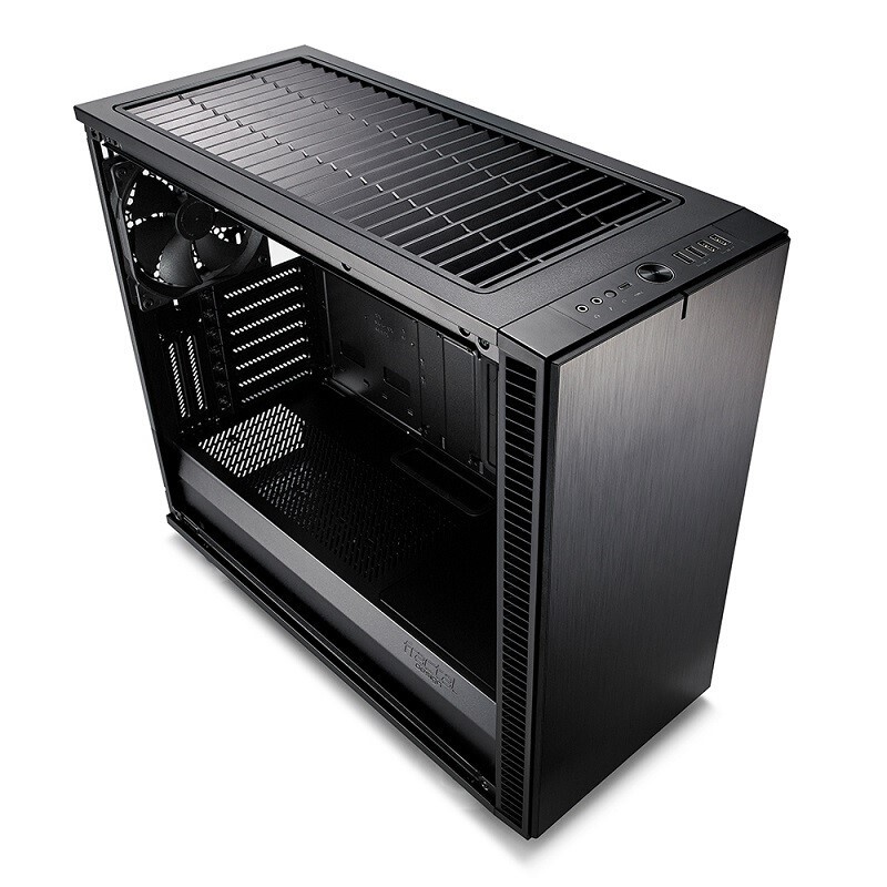 分形工艺(Fractal Design)Define S2 全黑化 钢化U玻璃侧板 支持A