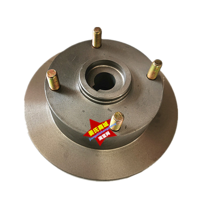 电动三四轮碟刹锅全半封闭t金彭大江电瓶篷车后轮毂油刹盘法兰配