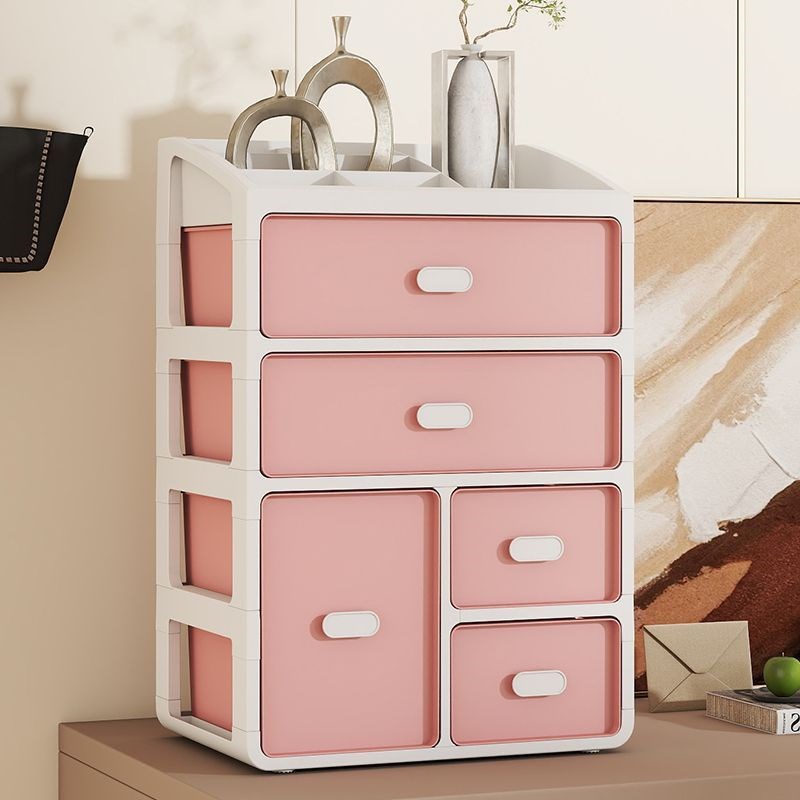 储物箱化妆品梳妆台储物架桌面杂物组织抽M屉储物架浴室洗脸盆架