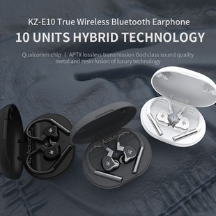 Headset Eae 1DD Hook Ear Bluetooth Hybrid 4BA E10c
