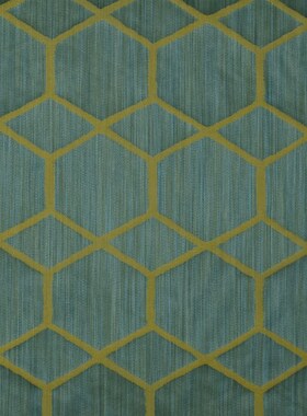 窗帘面料布料100867J菱形波纹3色可选