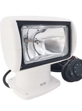 船用游艇探照灯 12V/24Vz 大功率快艇搜索大灯 船舶用游艇配件
