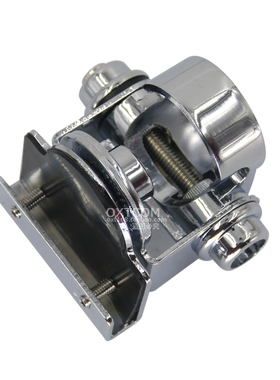 对讲机电台车载天线夹边RB400V卡边不锈钢夹边Q+5米特氟龙镀银馈