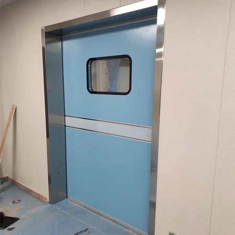 手术室气密门g电动平移门脚踏感应自动门美容院牙科种植室净化感