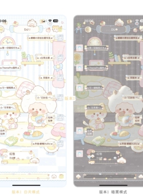 空投ThemePro主题 懒羊羊大王 暗黑赠键盘 券码发货 iOS定制v主题