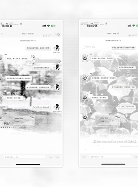 【灰色阴雨天】 themepro动态主题 双背景 双气泡 赠送白肚皮