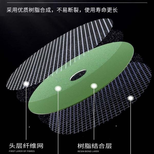 万联正品角磨机片锯片金属不锈钢双网树脂超薄切割片沙砂轮片小*