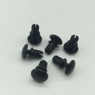 R4R5R6膨胀铆钉塑料子母扣铆钉黑白尼龙固定扣膨胀卡扣1000只