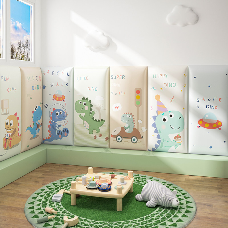 防撞软包墙贴自粘床头软包贴宝宝儿童房3d立体R装饰榻榻米软包防,家居饰品,软装墙贴,淘宝优惠券,粉丝福利购,淘宝优惠卷