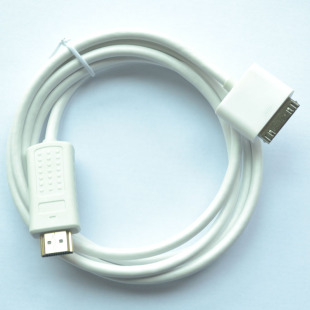 iphone 4s转HDOMI超细超柔公头连接线 专用苹果 酷乐视Q5